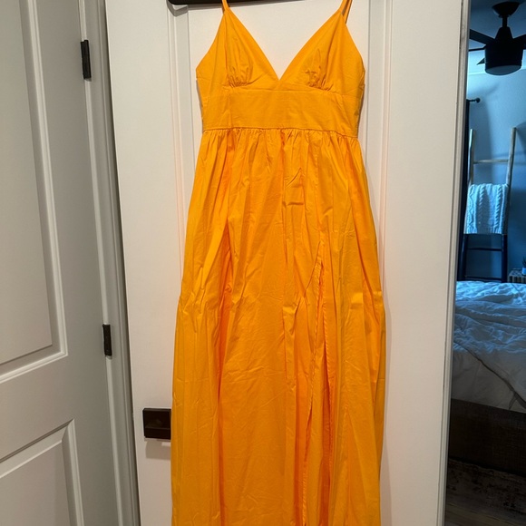 Showpo. Dresses & Skirts - Showpo Orange Maxi Sundress Spaghetti Strap